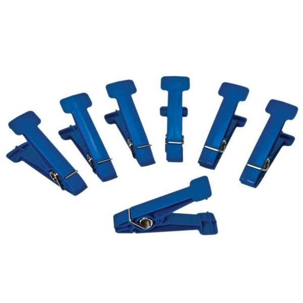 Fabrication Enterprises 10-0844 Graded Pinch Finger Exerciser - 7 Replacement Pinch Pins - Blue; Heavy